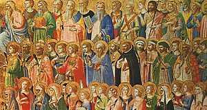 Todos los Santos, pintado por Fra Angelico.