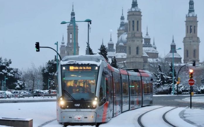 Zaragoza nevadas 2021