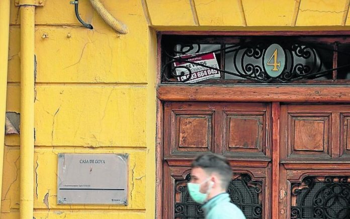 única casa Goya Zaragoza en pie a la venta