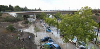 Zaragoza se esfuerza en las labores de limpieza tras las tormentas